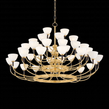  489-49-VB/BRZ - Brahma Chandelier