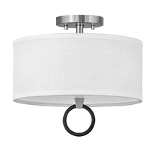  41906BN - Small Semi-flush Mount