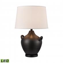  S0019-10344-LED - Oxford 25'' High 1-Light Table Lamp - Black - Includes LED Bulb