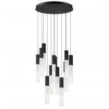  E11019-144BK - Reeds-Multi-Light Pendant