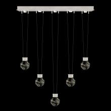 Fine Art Handcrafted Lighting 100006-1-44444 - Aria 43"W Linear Pendant